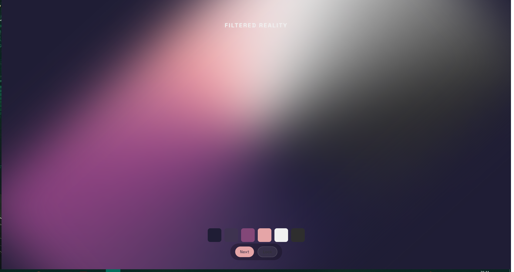Gradient Locked Background 