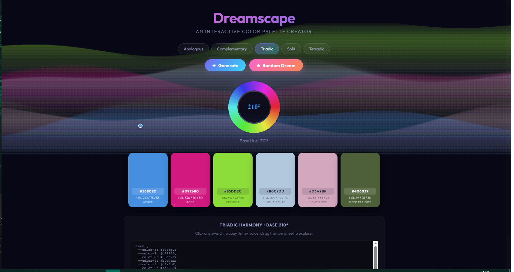 wave bg configurator