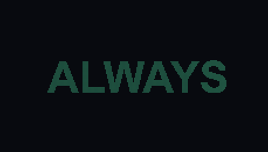 Green Font Jump Effekt Animiert