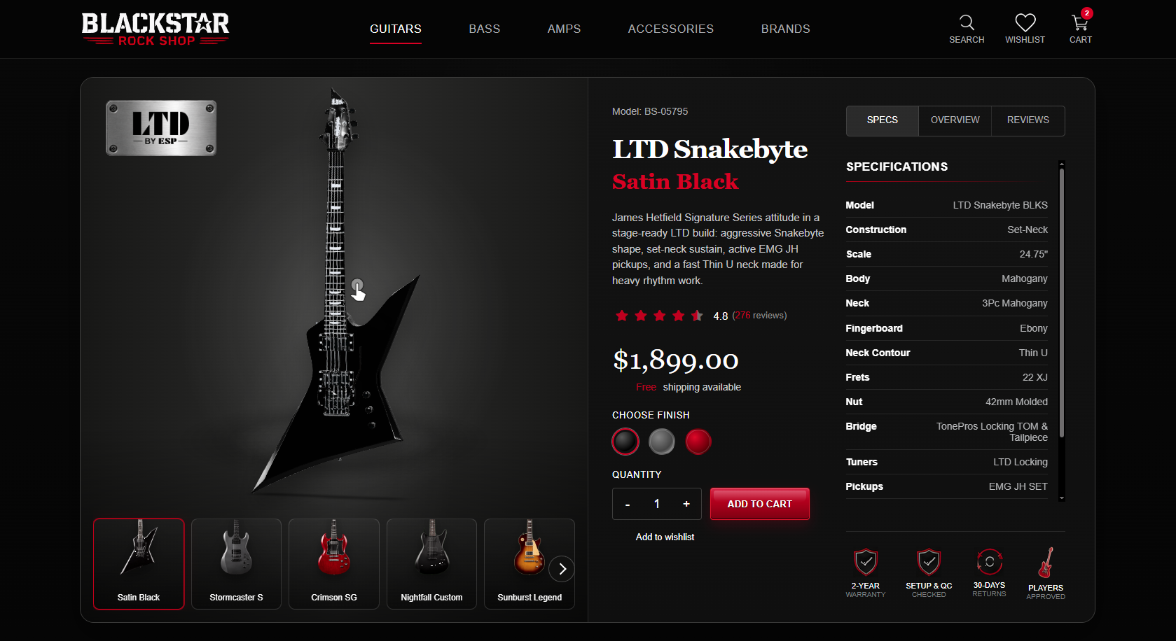 Gitarren Shop Template