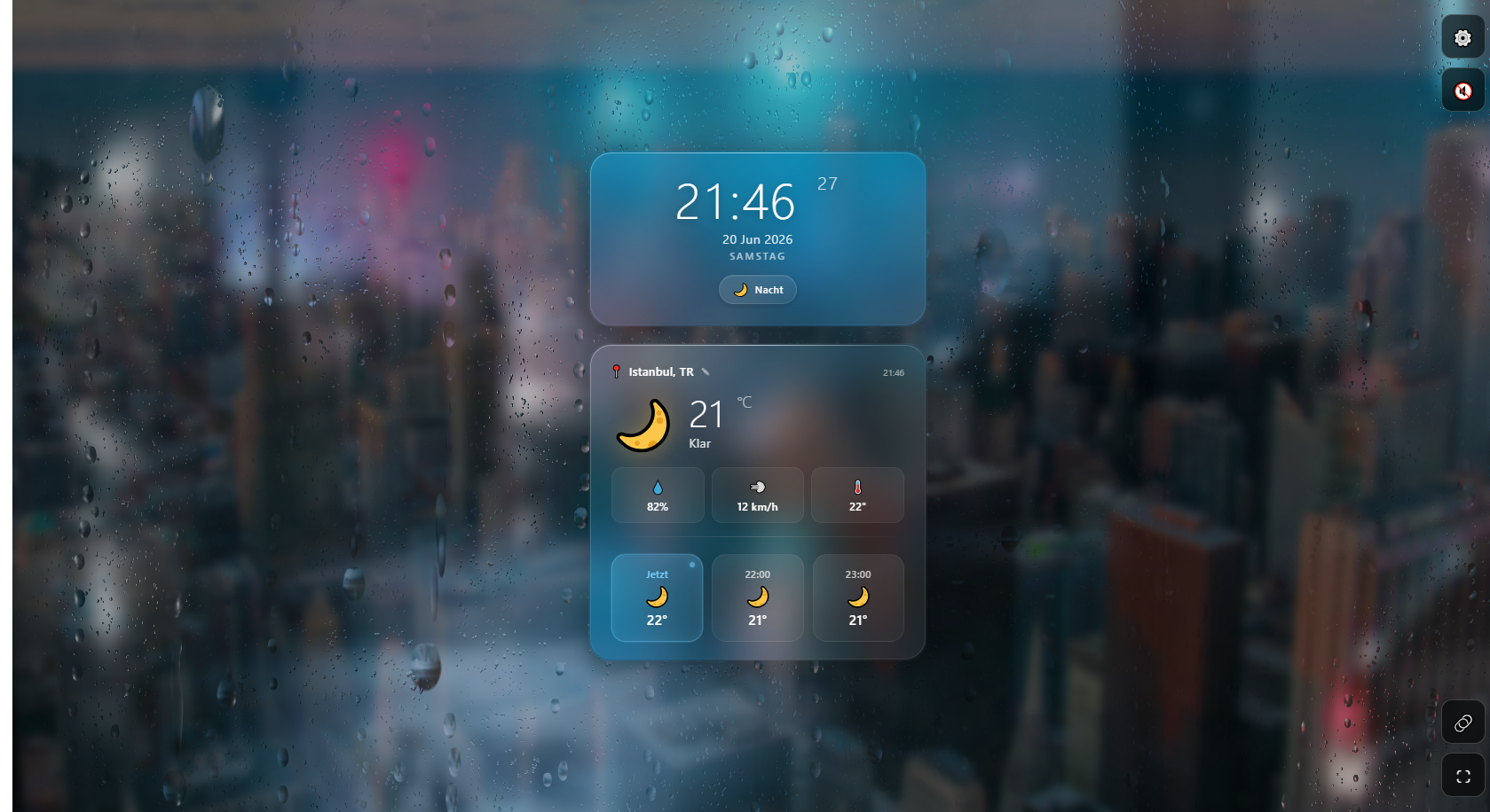 rainy menu